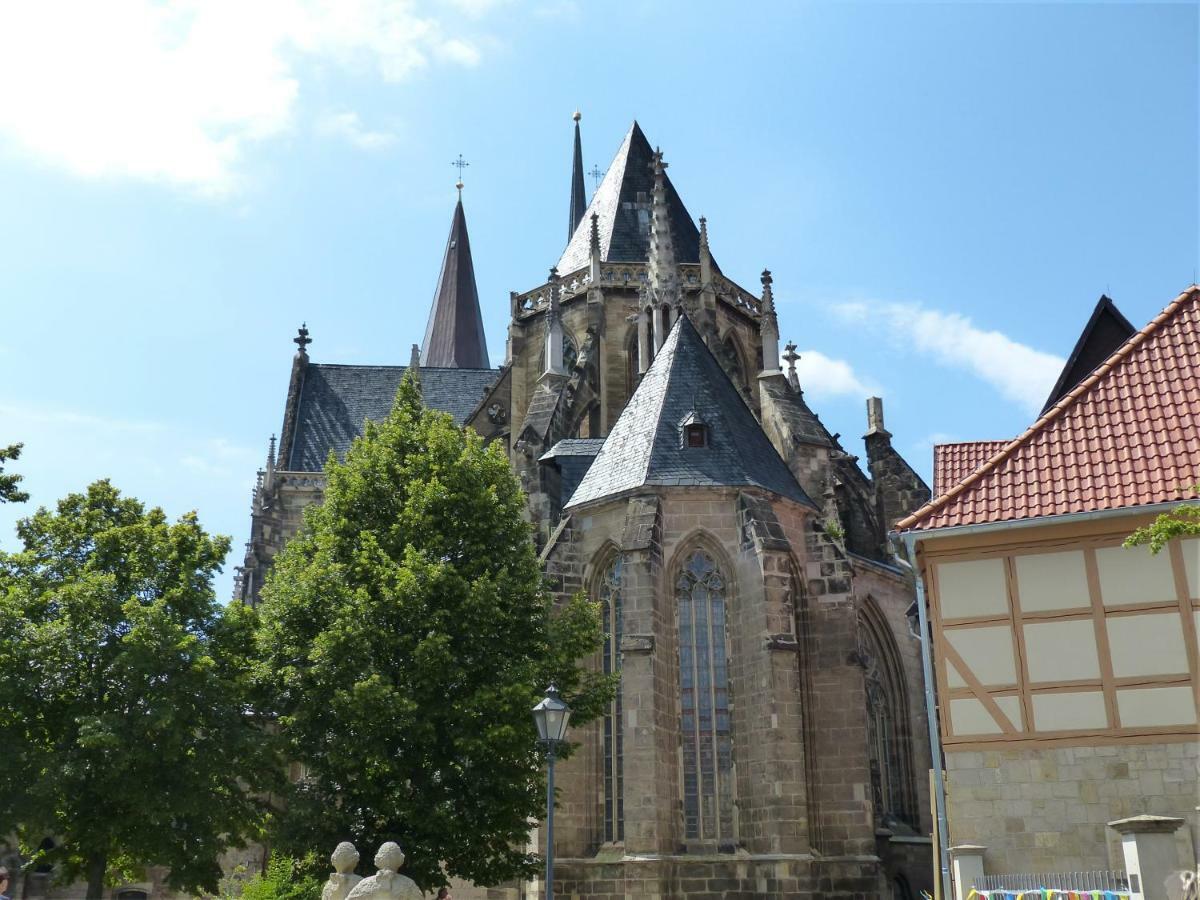 Ferienwohnung Mit Brockenblick Langenstein Exterior foto
